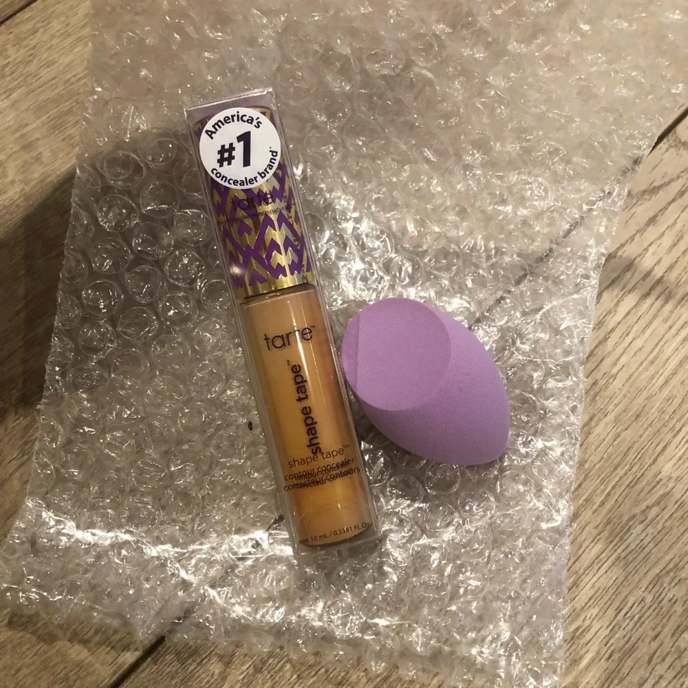 Tarte Shape Tape Concealer with Blending Sponge - 32N Medium